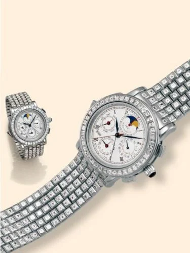 IWC Destriero Scafusia White Gold White / Diamonds / Bracelet IW1868-23 (1868-23, IW186823)